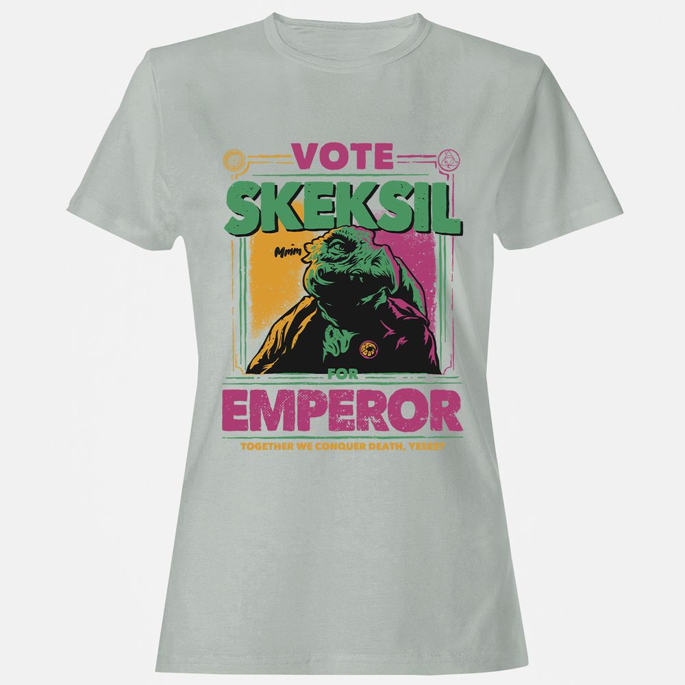 Women's T-Shirt - 7A9WUBJP - Ash - 2