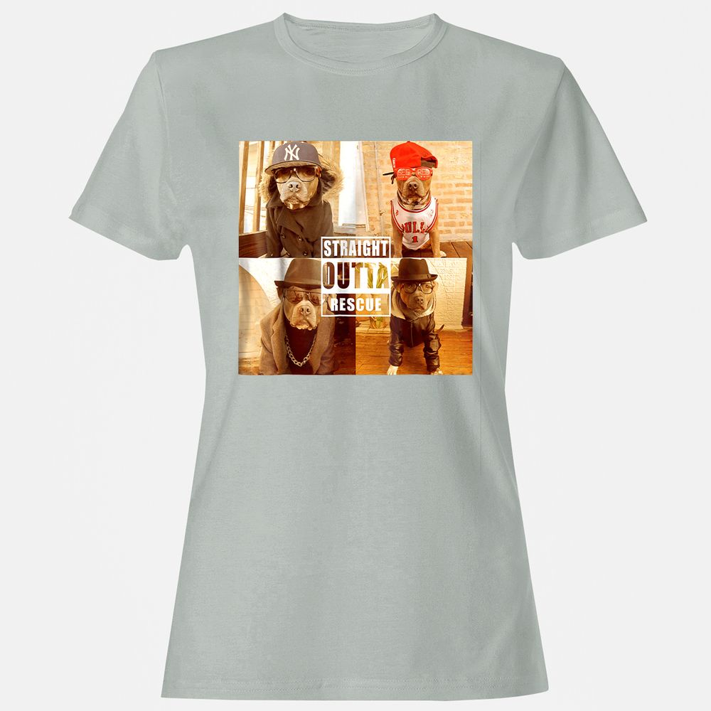 Women's T-Shirt - TDLAYNBM - Ash - 2