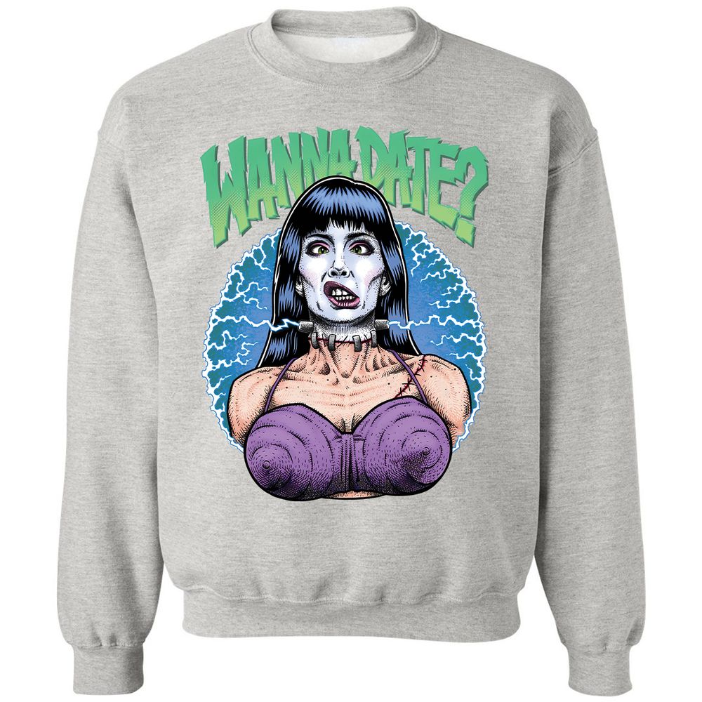 Classic Unisex Sweatshirt - YDR5YB6X - Ash - 2