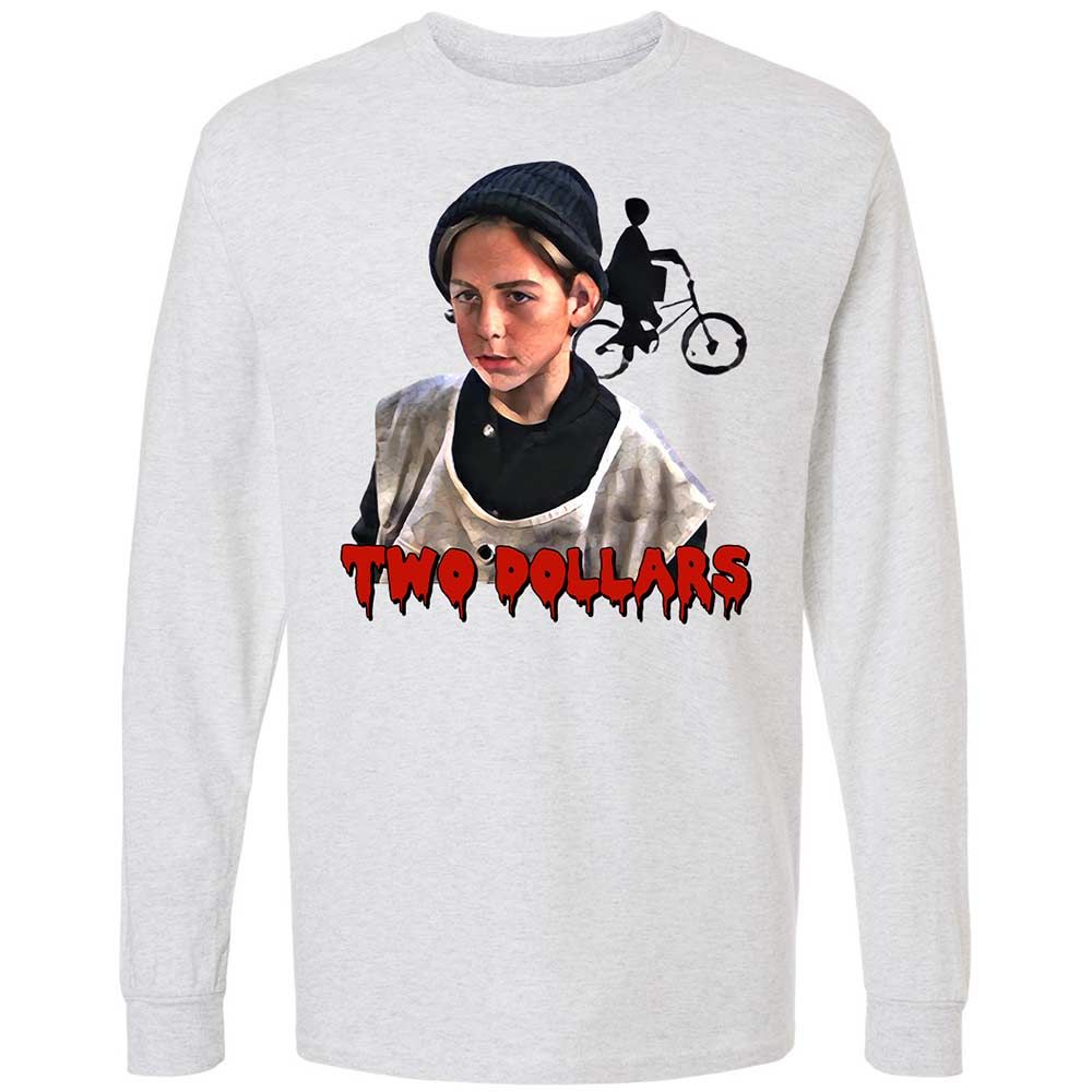 Long Sleeve T-Shirt - BRHNM7R6 - Ash - 2