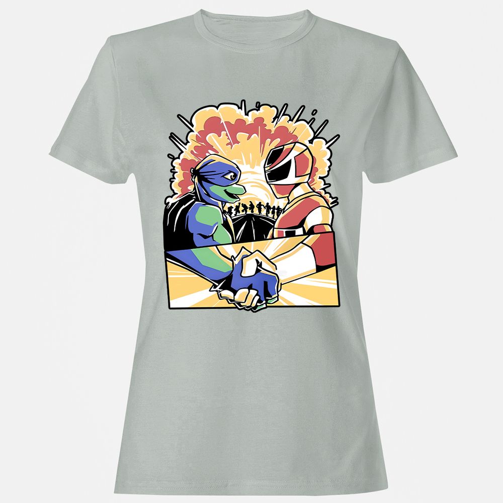 Women's T-Shirt - AU1RHU3R - Ash - 2