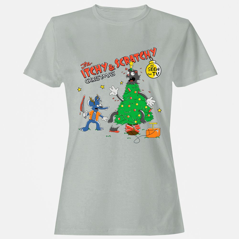 Women's T-Shirt - C8CV9G56 - Ash - 2