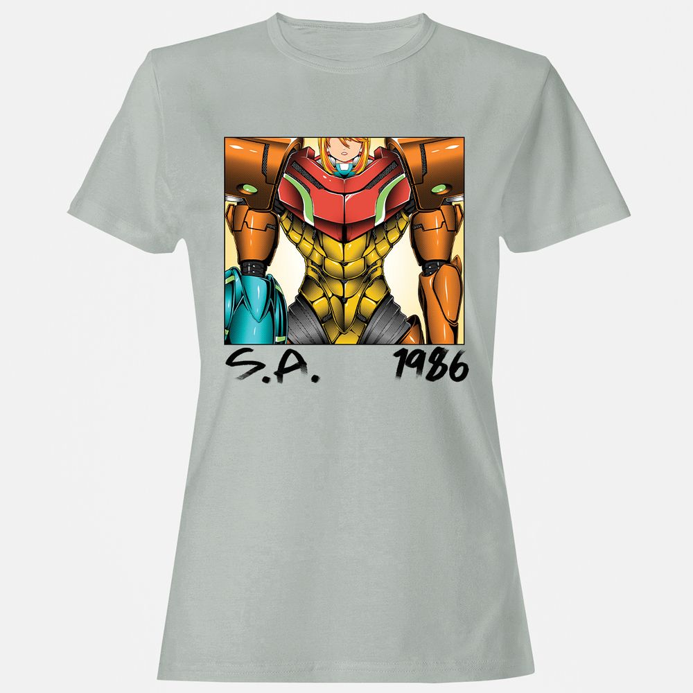 Women's T-Shirt - G55HA5ZR - Ash - 2