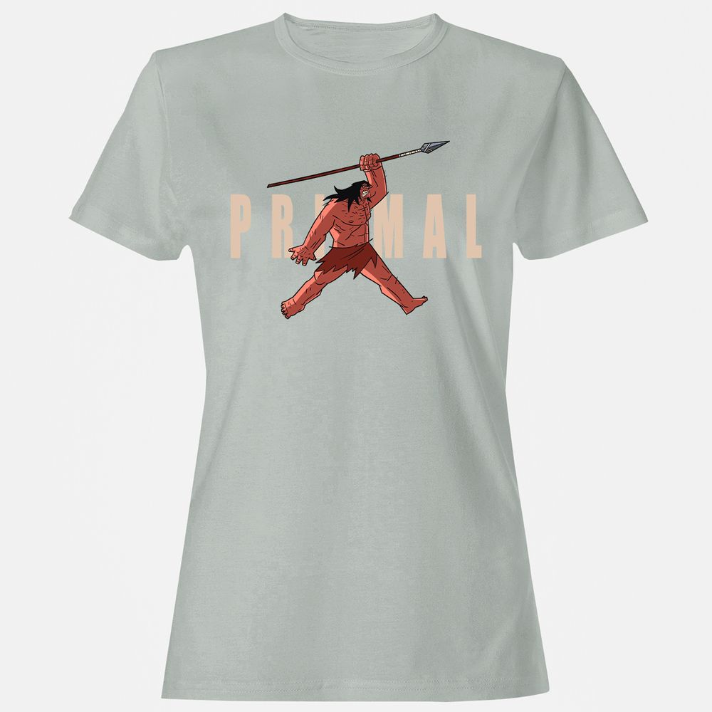 Women's T-Shirt - NNWJCZGX - Ash - 2