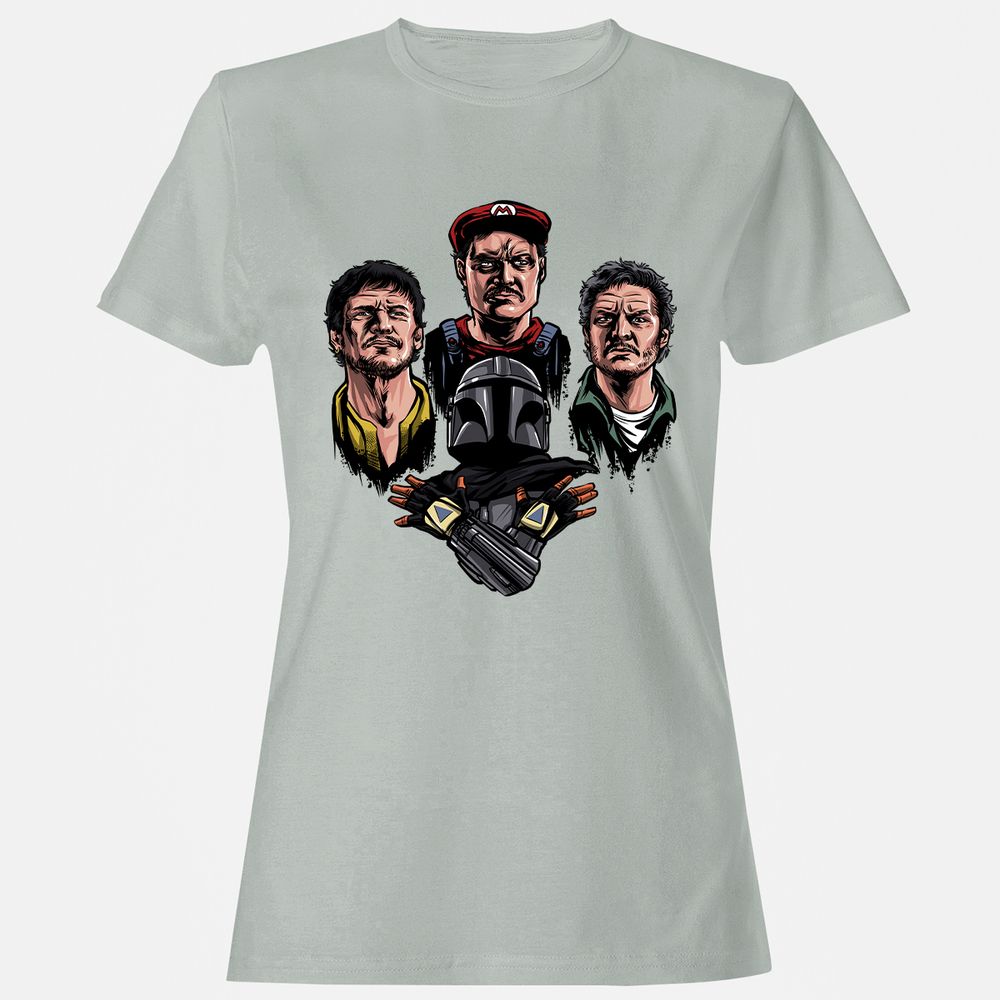 Women's T-Shirt - 1GKQSNVJ - Ash - 2
