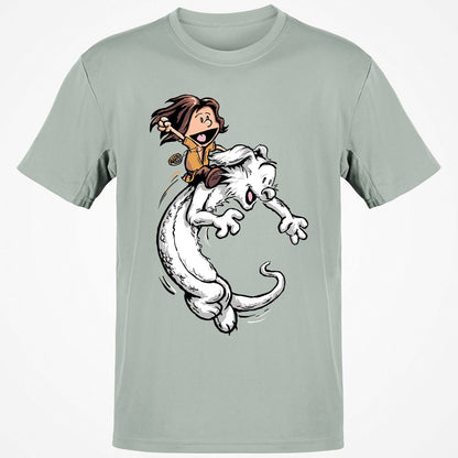 Classic Unisex T-Shirt - YP8TNEU5 - Ash - 2