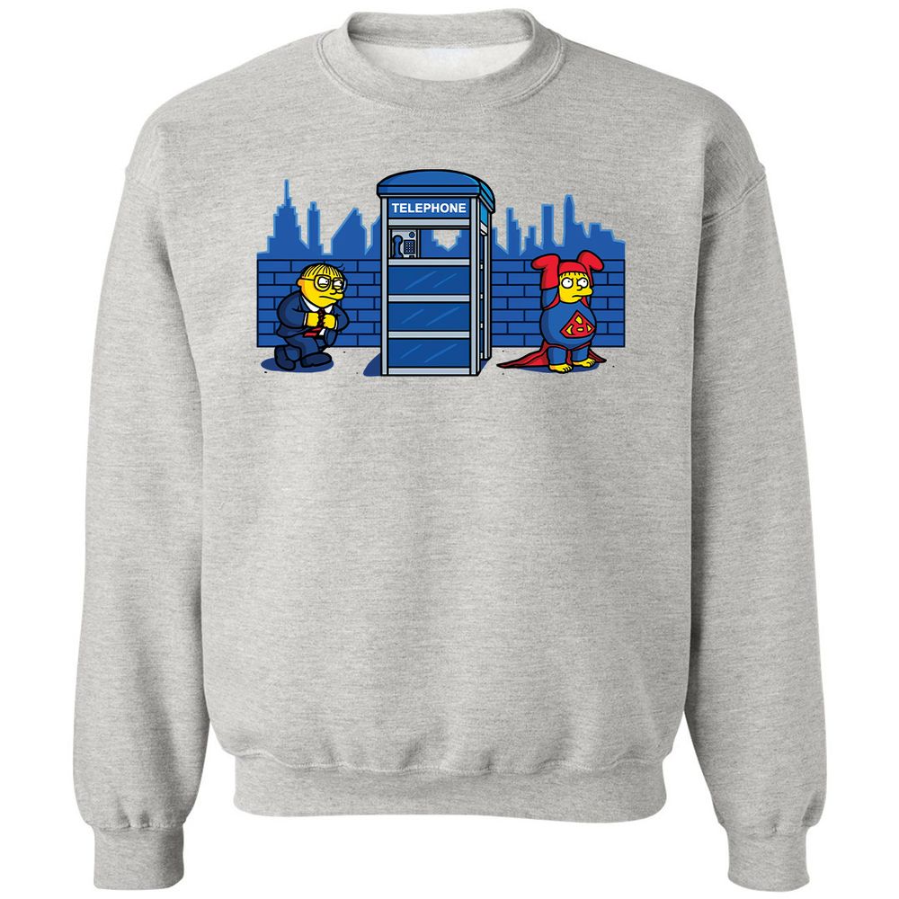 Classic Unisex Sweatshirt - J3CG39KU - Ash - 2