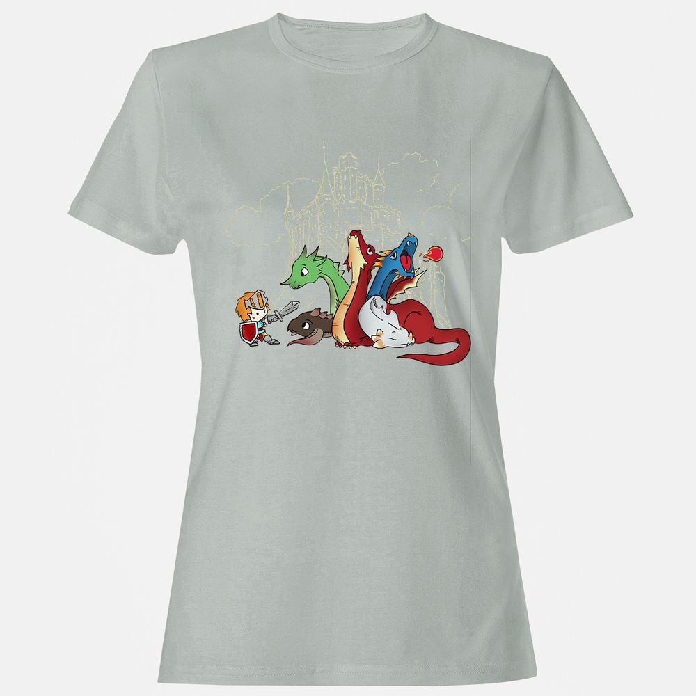 Women's T-Shirt - WAJ6BS4S - Ash - 2