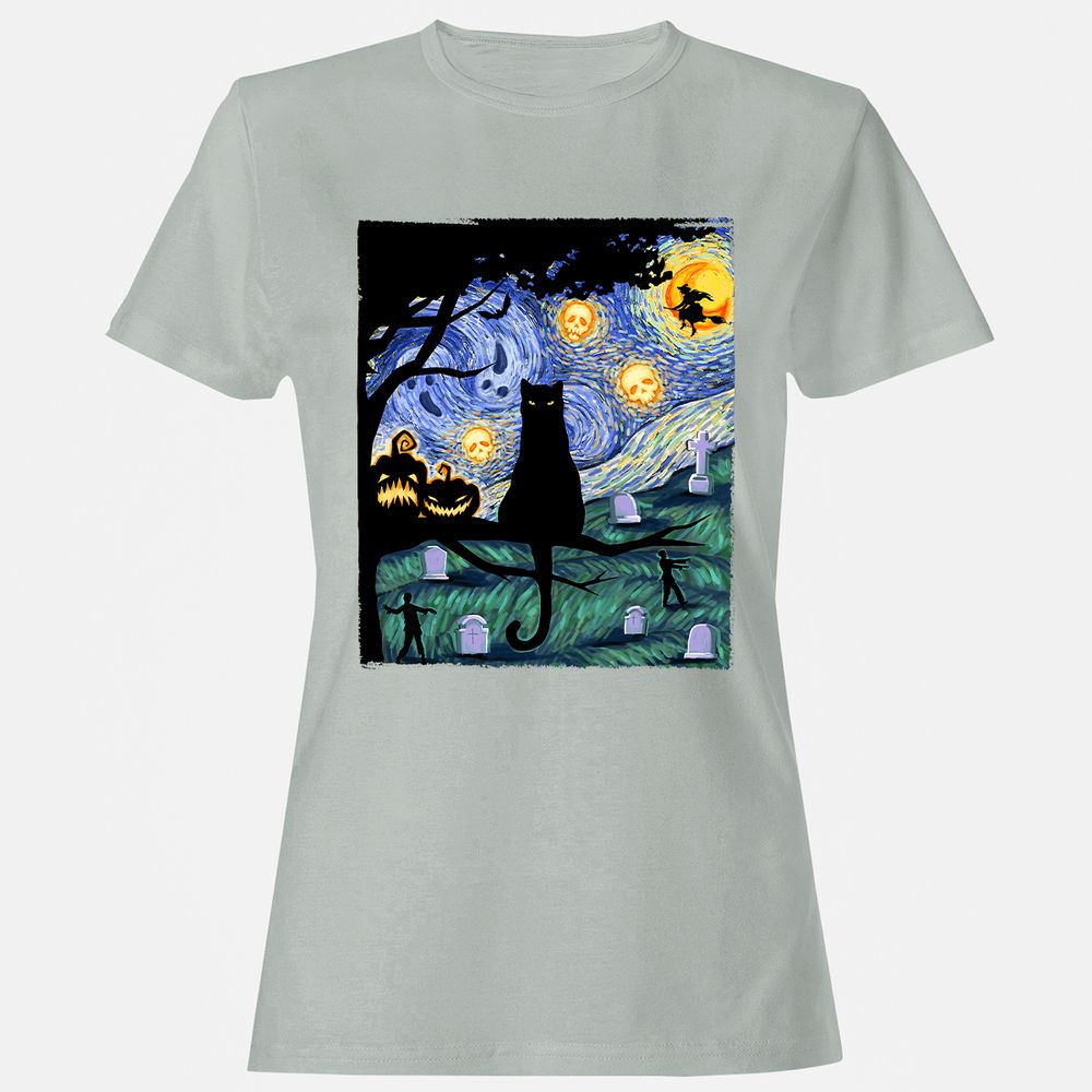 Women's T-Shirt - KH1BEVYS - Ash - 2