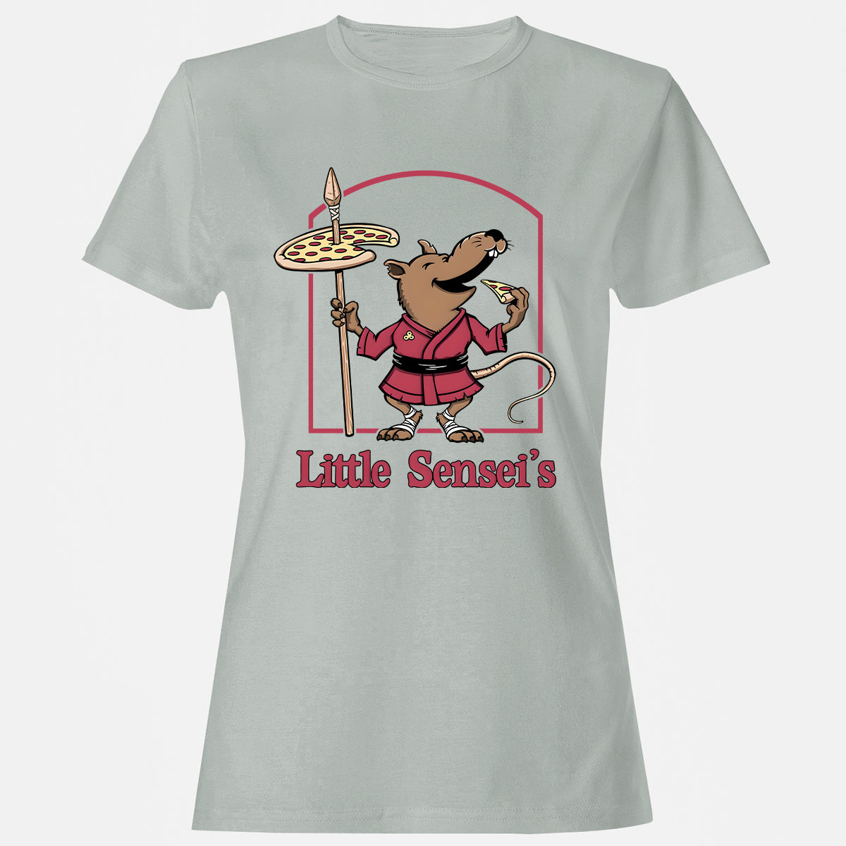 Women's T-Shirt - FBKFZR9U - Ash - 2