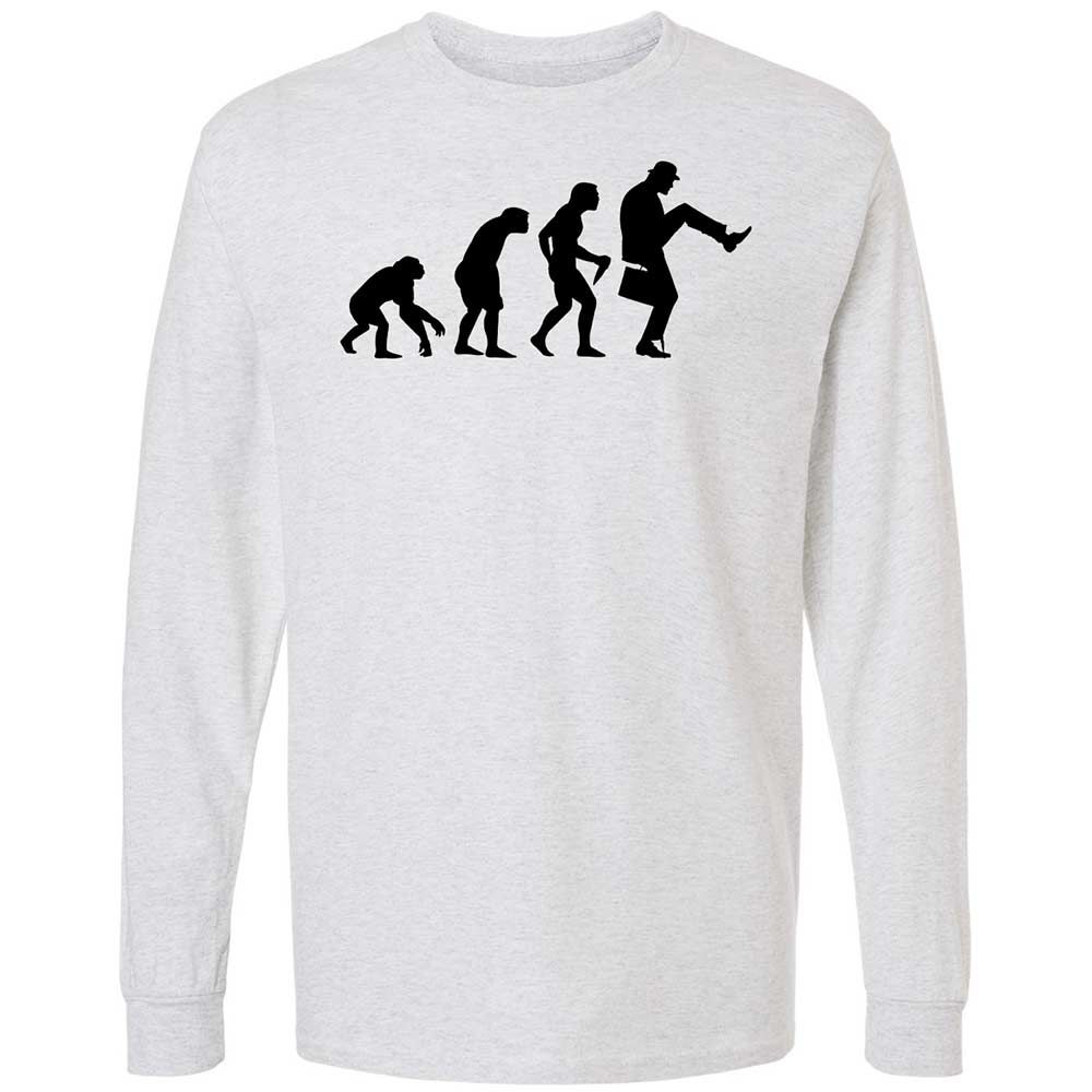 Long Sleeve T-Shirt - 4QZY9DV5 - Ash - 2