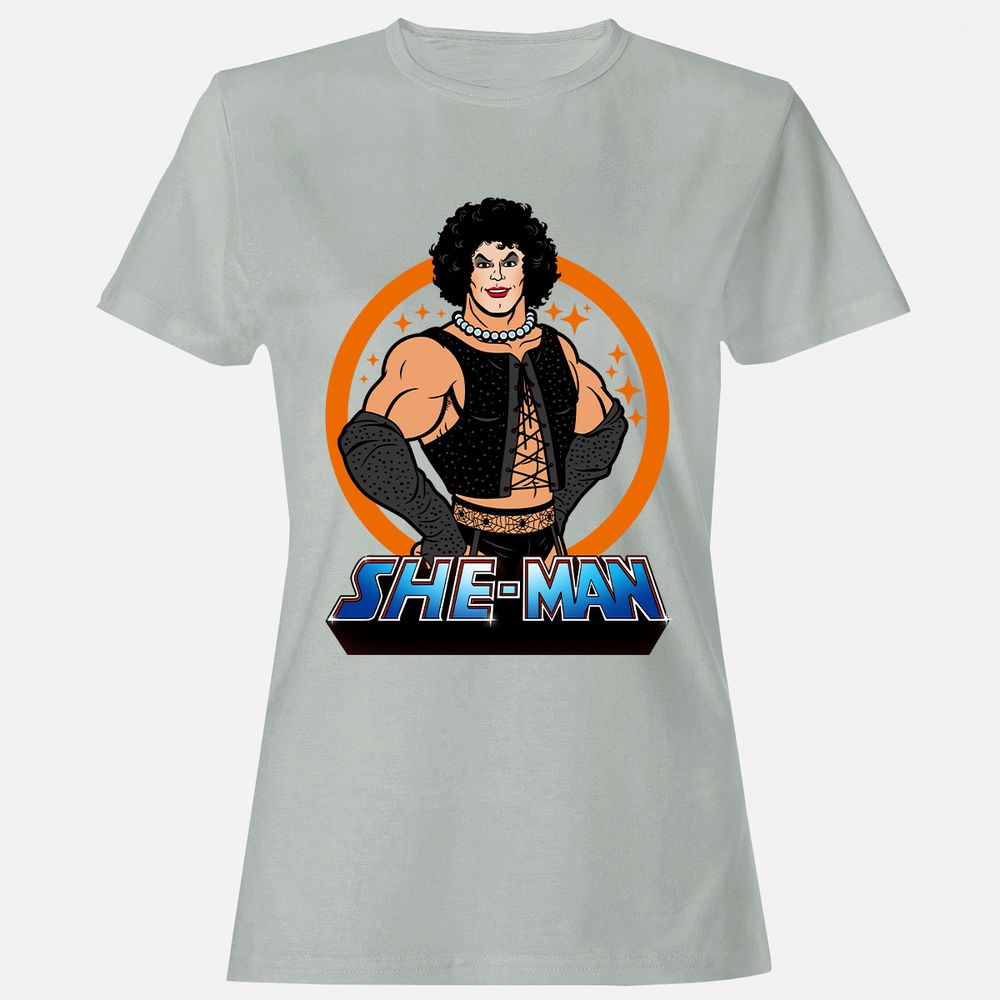 Women's T-Shirt - 64X4JWBX - Ash - 2