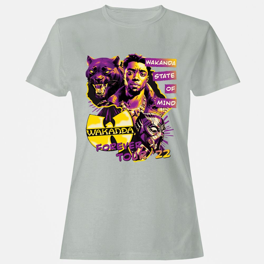 Women's T-Shirt - L3YZER4B - Ash - 2