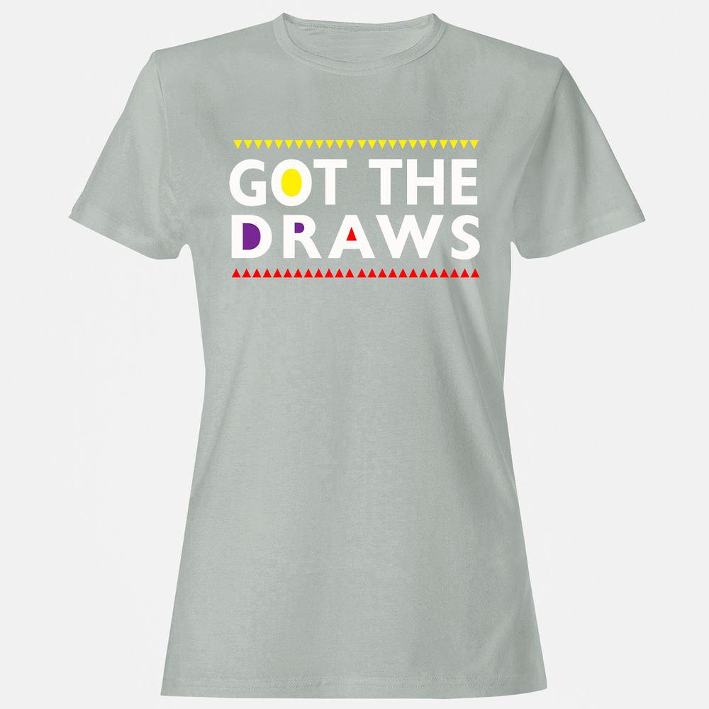 Women's T-Shirt - E62LMBQL - Ash - 2