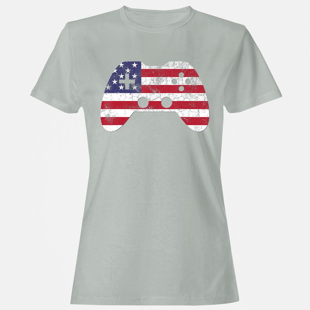 Women's T-Shirt - HMUECVE4 - Ash - 2