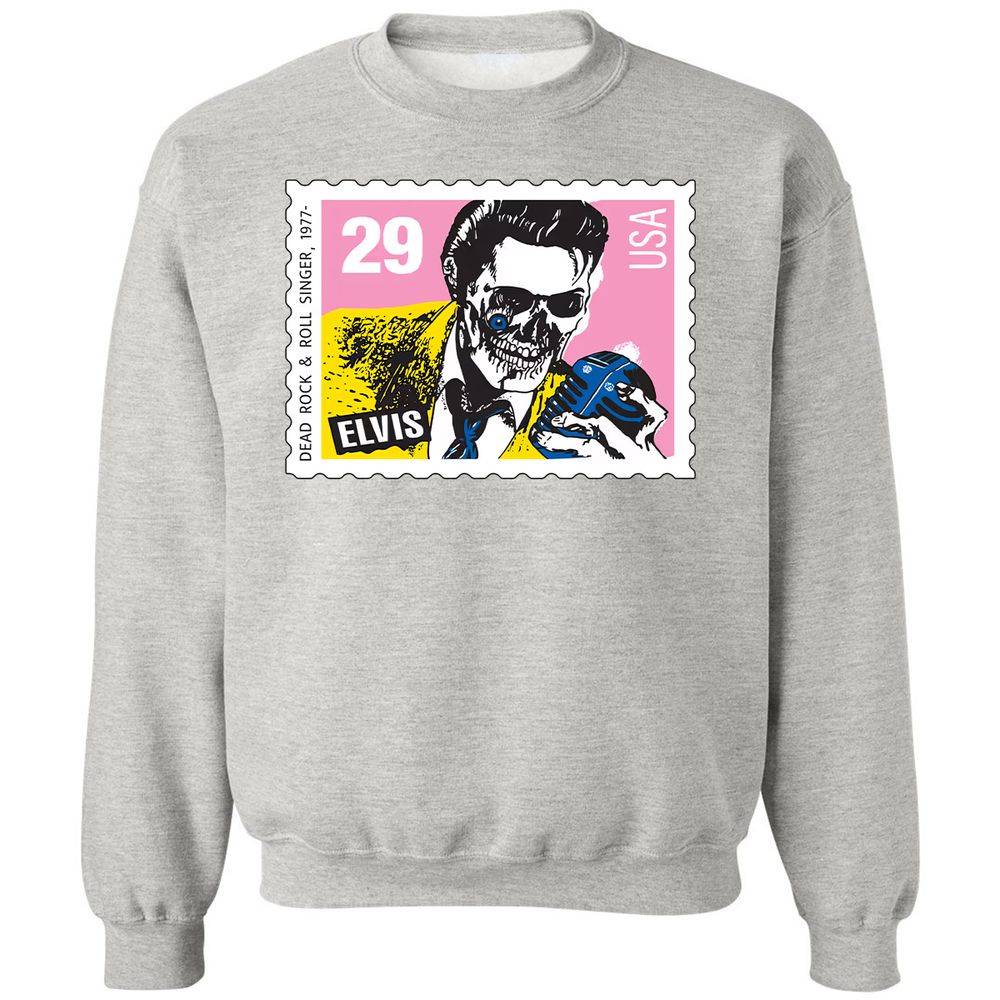 Classic Unisex Sweatshirt - XYR76VJY - Ash - 2