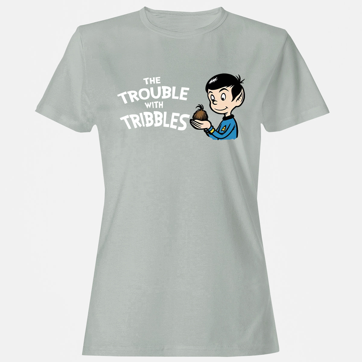 Women's T-Shirt - 9AU6W6TY - Ash - 2