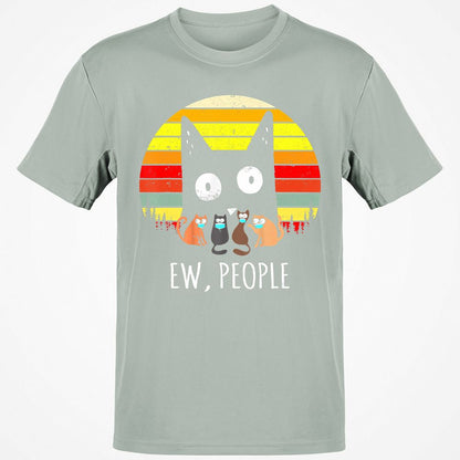 Classic Unisex T-Shirt - DQ2W1Z9D - Ash - 2