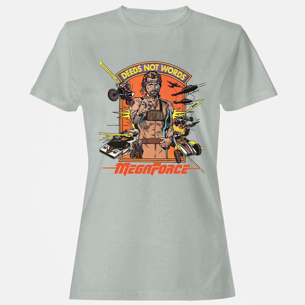 Women's T-Shirt - 7453BVQU - Ash - 2