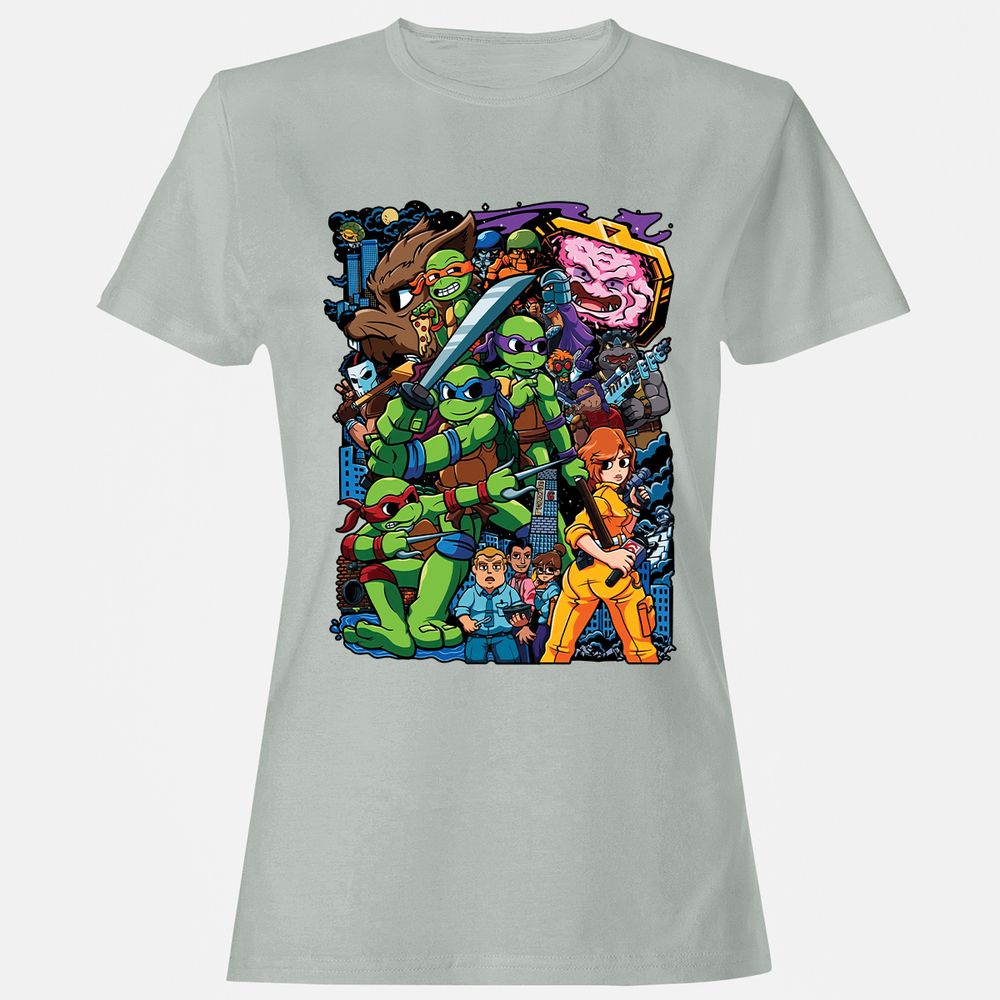 Women's T-Shirt - B22DASM8 - Ash - 2