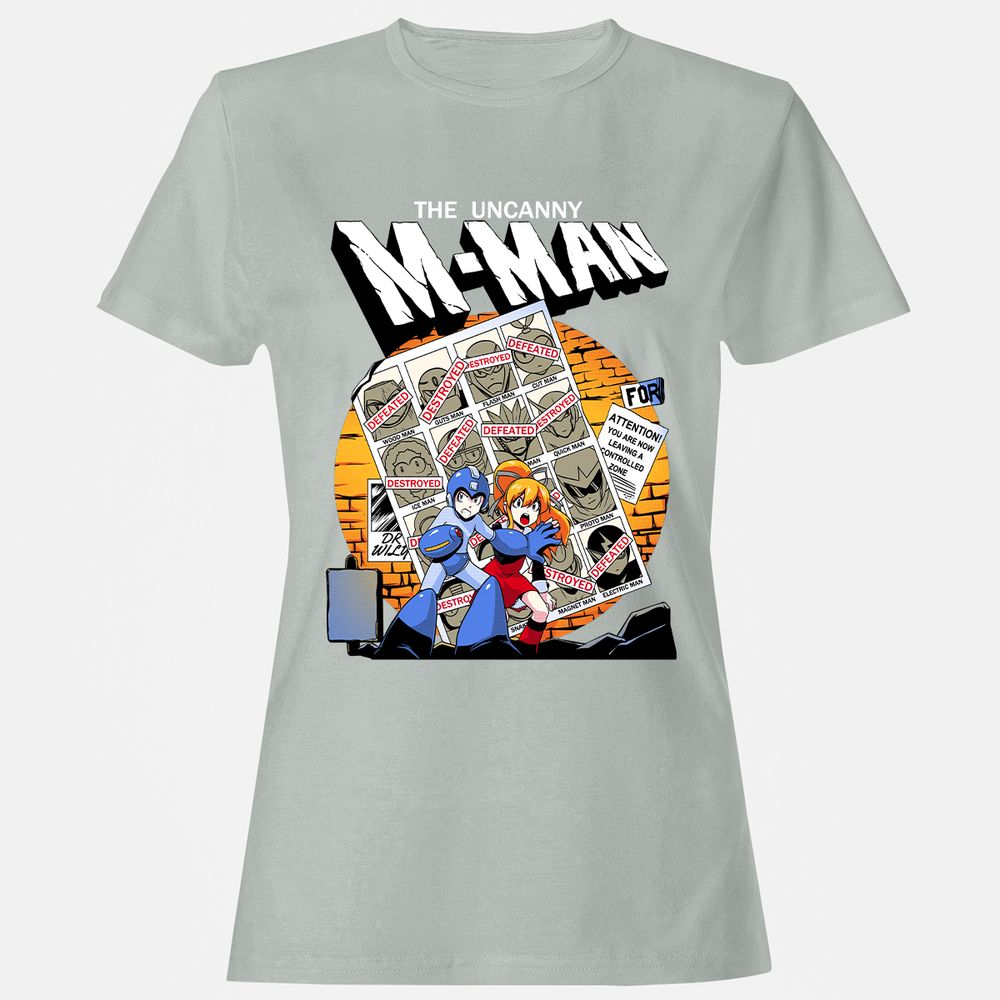 Women's T-Shirt - KY8UN2QR - Ash - 2