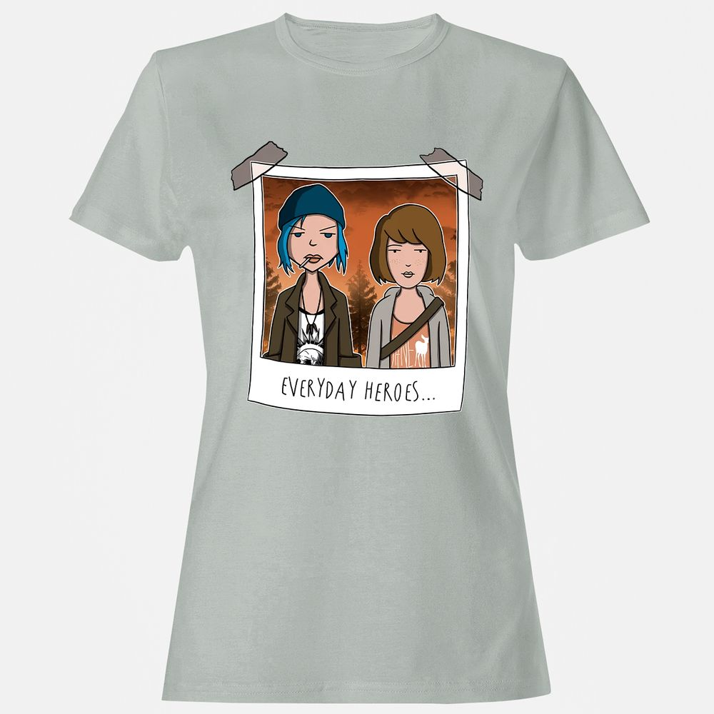 Women's T-Shirt - MDLJ35PX - Ash - 2