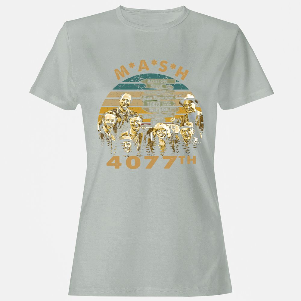 Women's T-Shirt - SDZNV735 - Ash - 2