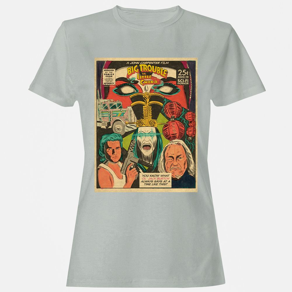 Women's T-Shirt - CTGU2KLP - Ash - 2