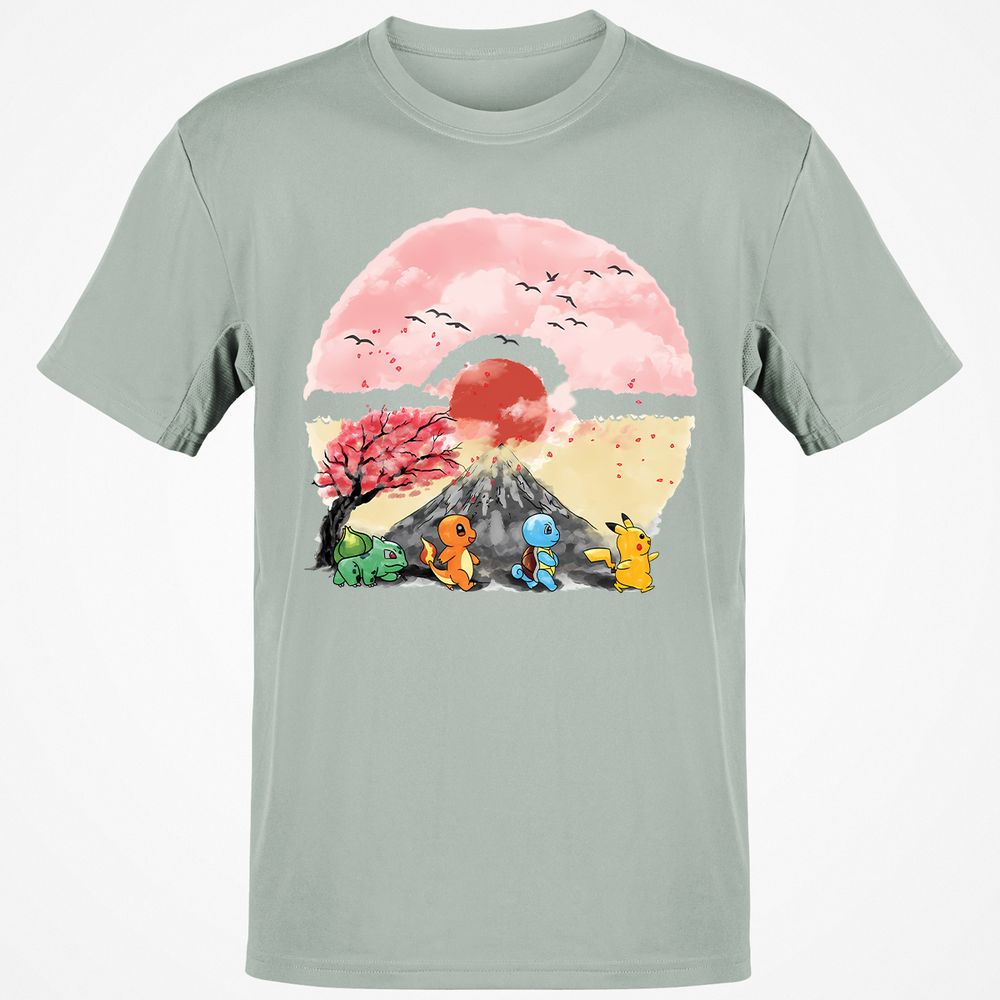 Classic Unisex T-Shirt - YZPXKGT5 - Ash - 2