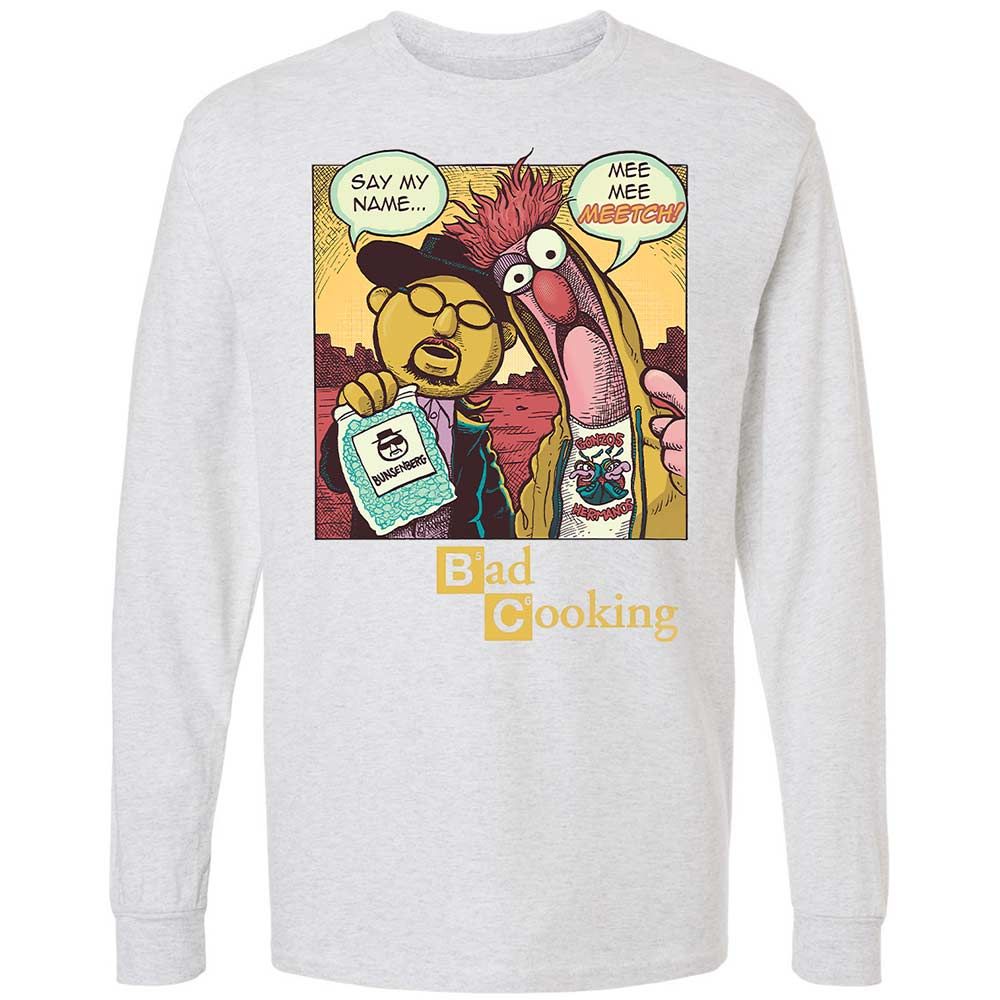 Long Sleeve T-Shirt - DKHZLXDK - Ash - 2
