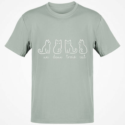 Classic Unisex T-Shirt - WKL6LXBC - Ash - 2