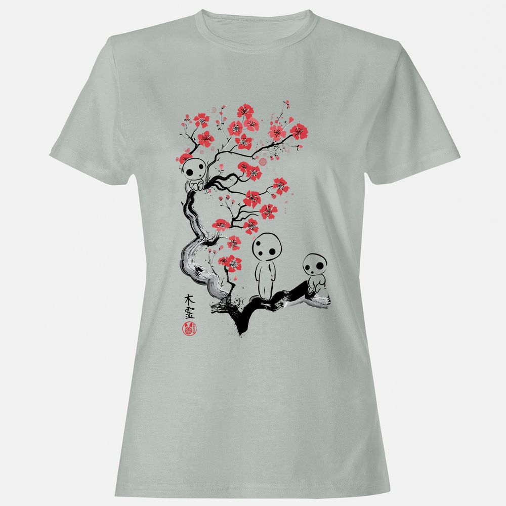 Women's T-Shirt - YMTNF2ZY - Ash - 2