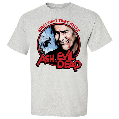 Classic Unisex T-Shirt - KN2XRH6D - Ash - 2
