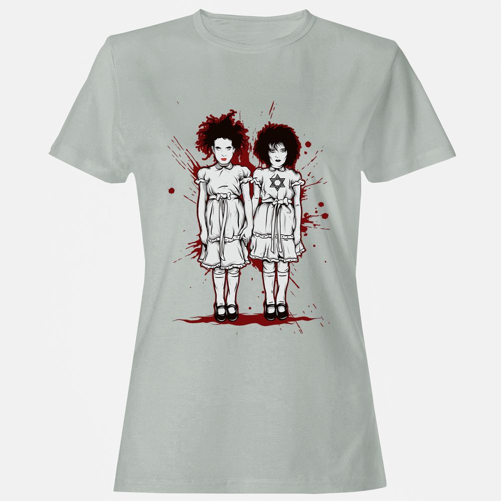 Women's T-Shirt - K9ZYFF1W - Ash - 2