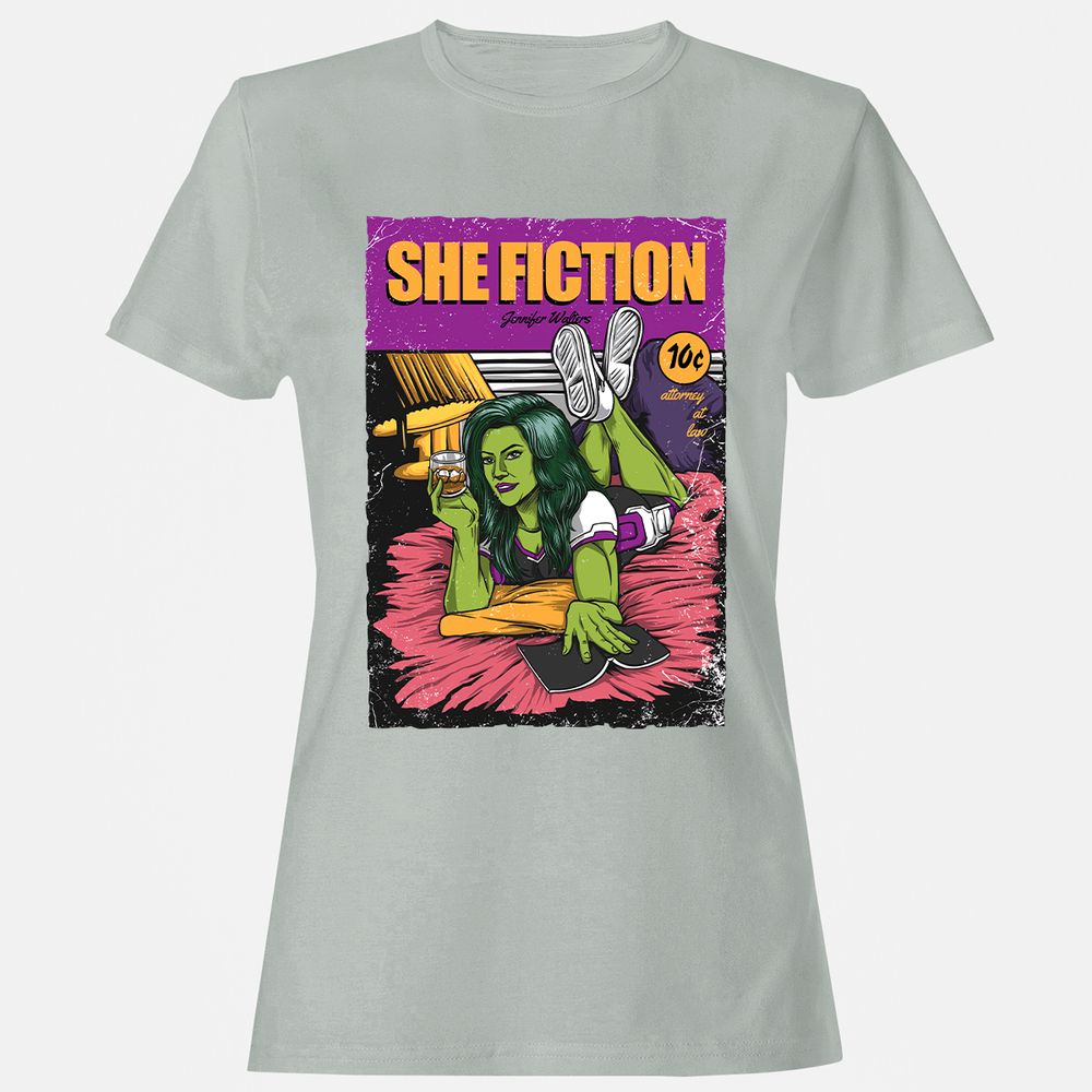 Women's T-Shirt - 2GL2UZAN - Ash - 2