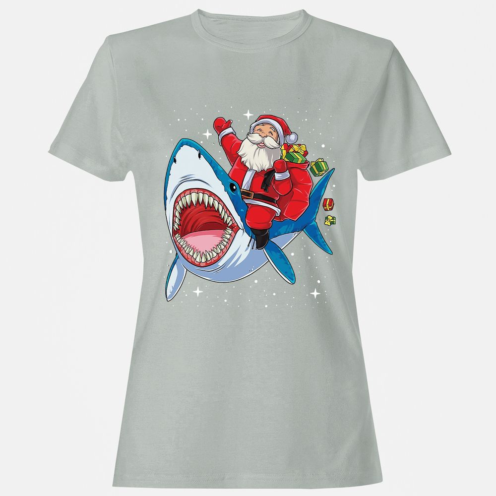 Women's T-Shirt - 51XD9KLE - Ash - 2