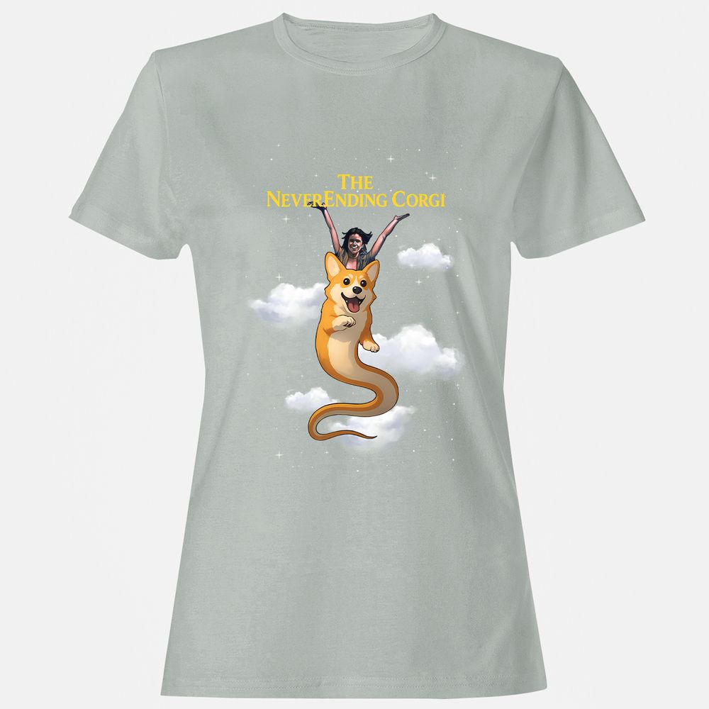 Women's T-Shirt - 4YWFNTVY - Ash - 2