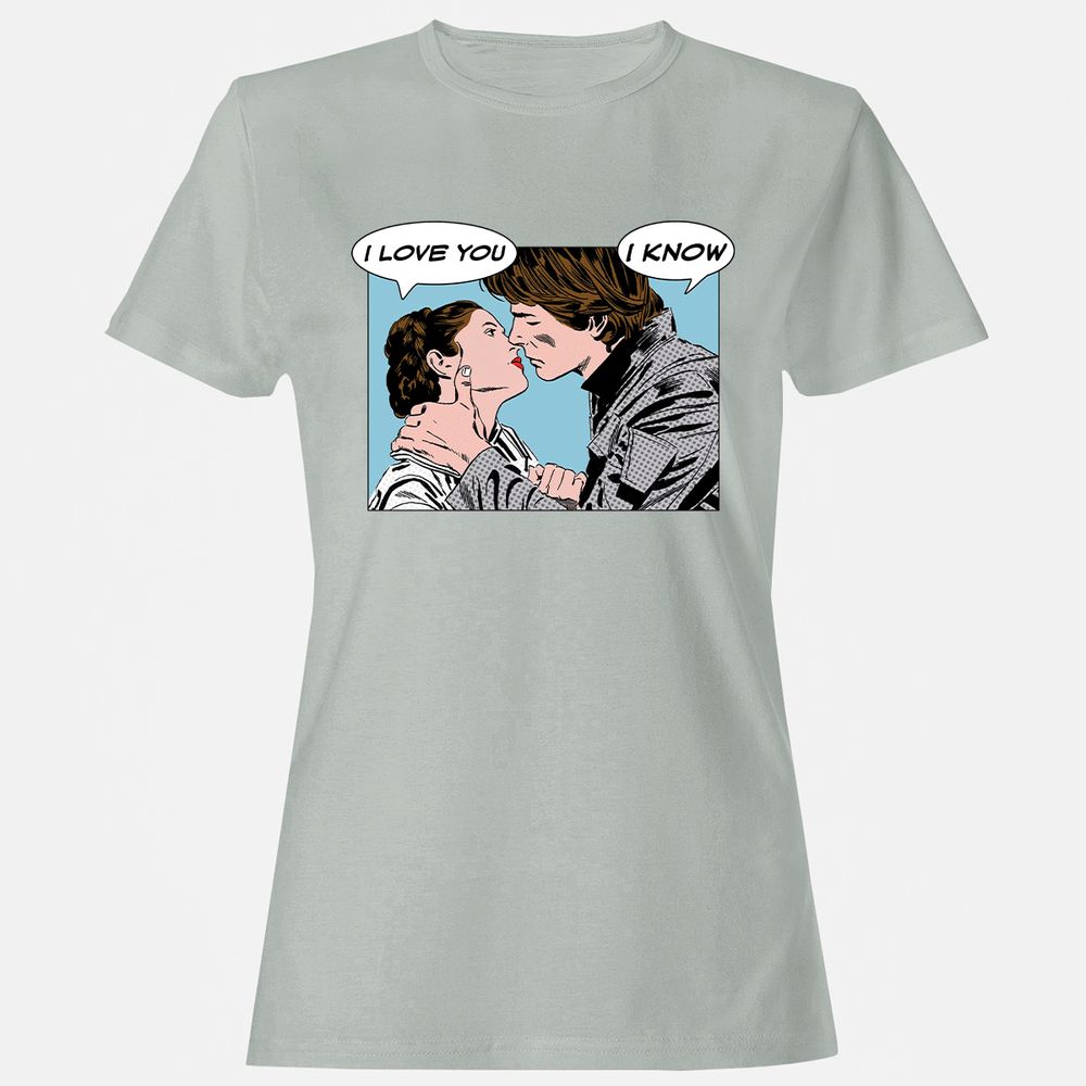 Women's T-Shirt - T3ELHWRB - Ash - 2