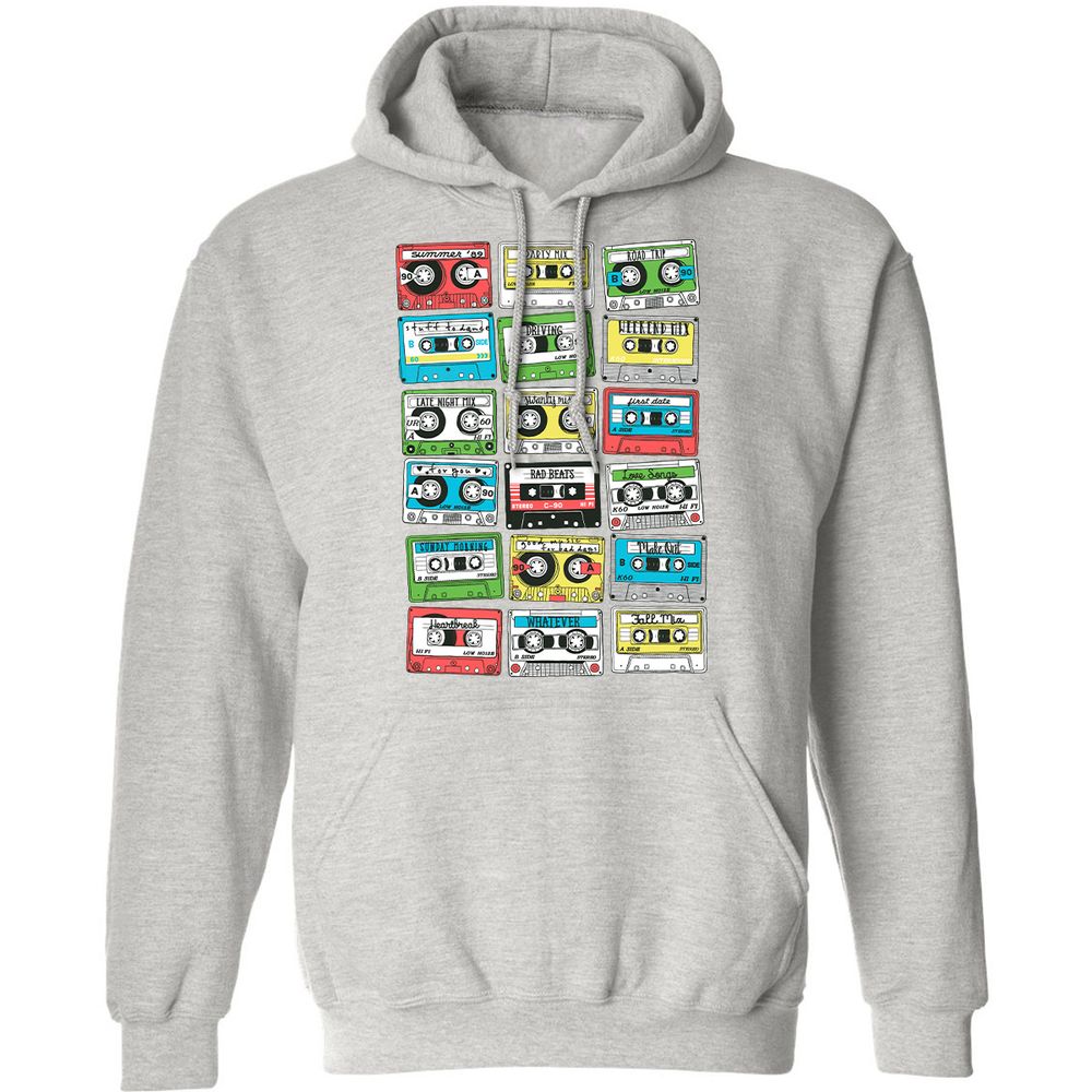 Classic Unisex Hoodie - TNC26W8F - Ash - 2