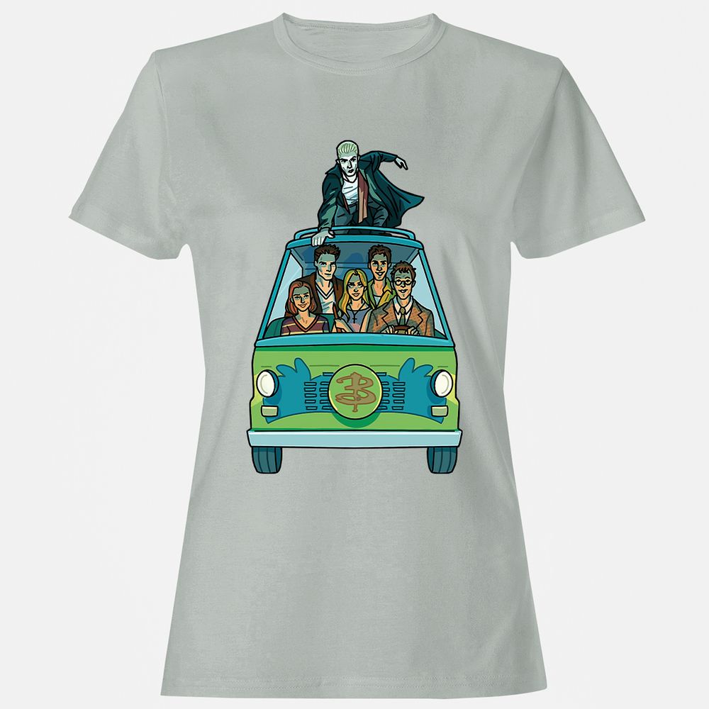 Women's T-Shirt - 7QKQVL6C - Ash - 2