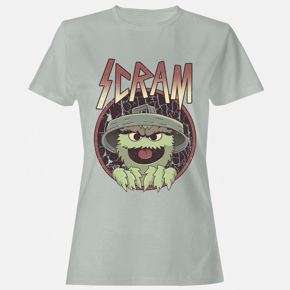 Women's T-Shirt - HNYDS7CJ - Ash - 2