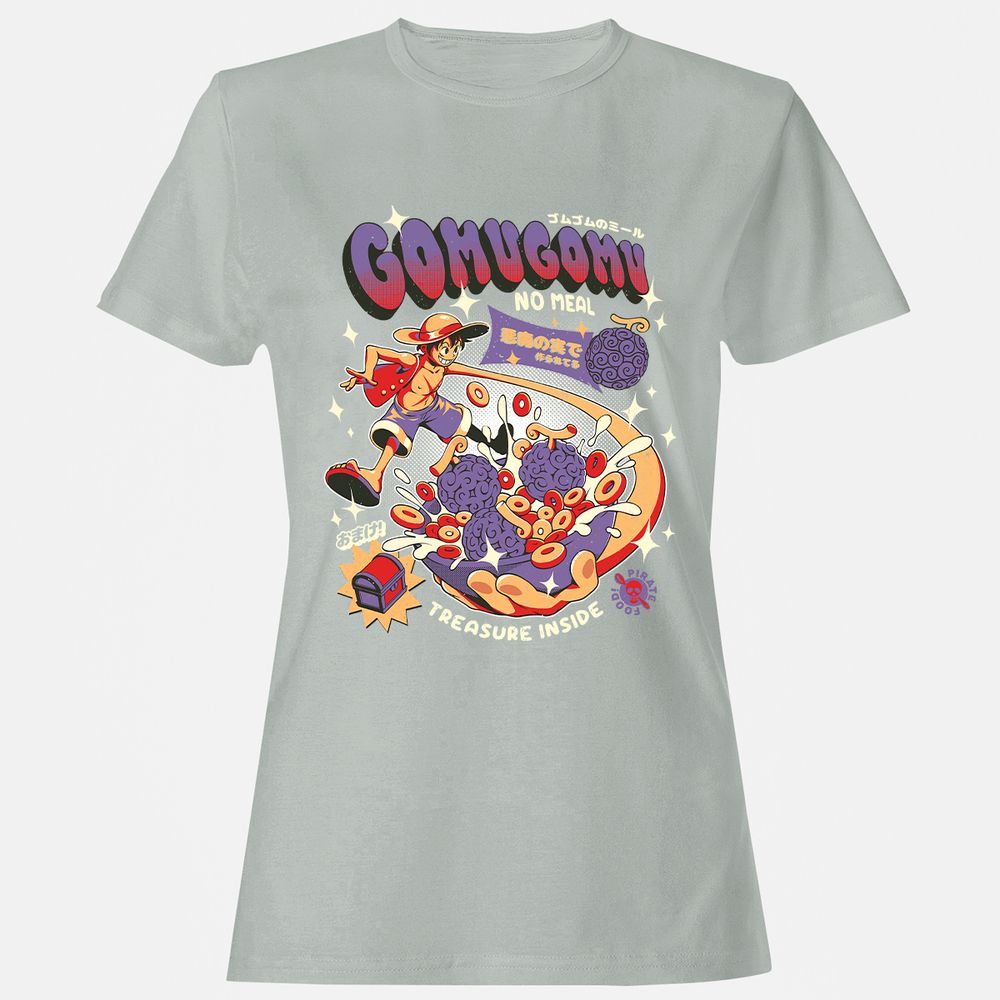 Women's T-Shirt - Q14D5ZB1 - Ash - 2