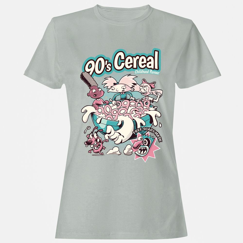 Women's T-Shirt - 365Y6BZ9 - Ash - 2