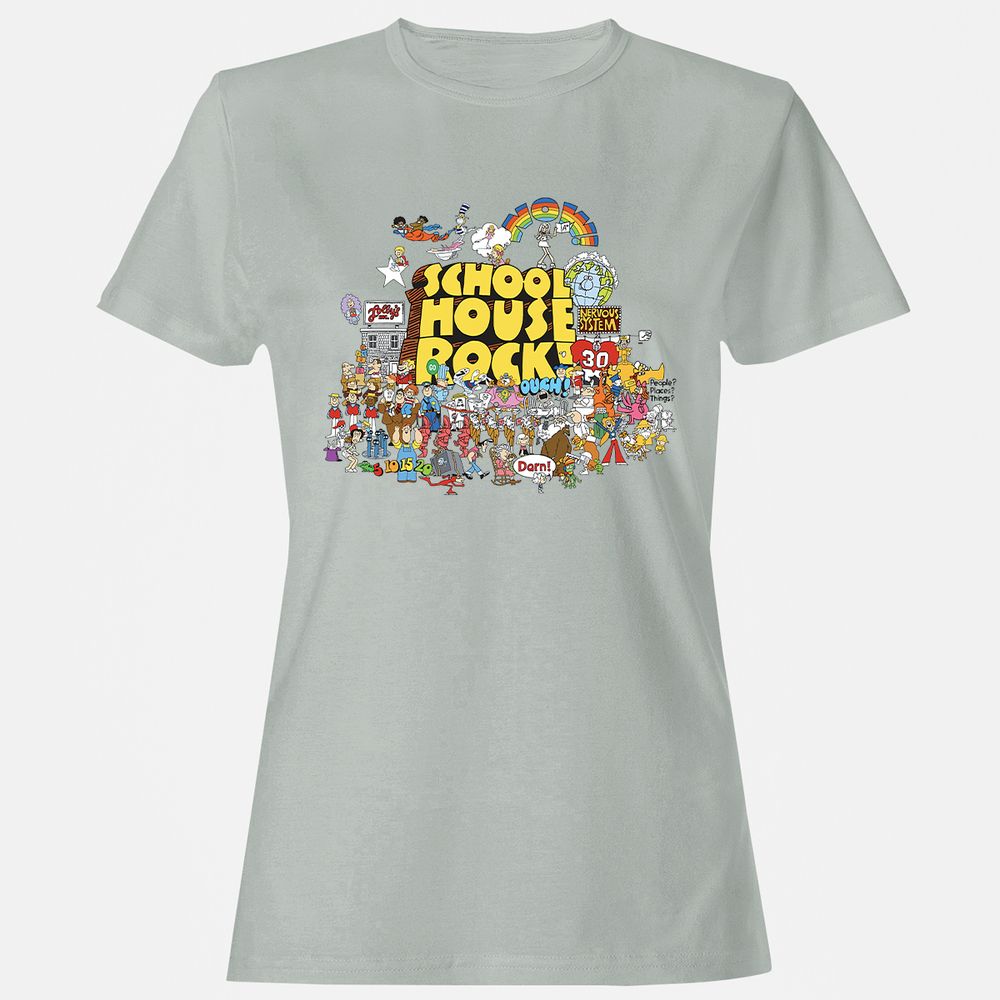 Women's T-Shirt - NJM8FB3B - Ash - 2