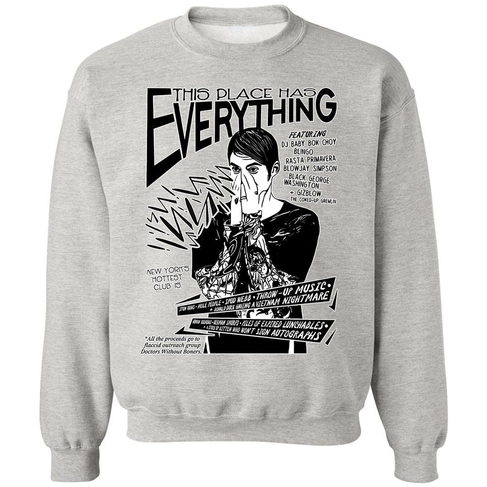 Classic Unisex Sweatshirt - E654B4ES - Ash - 2
