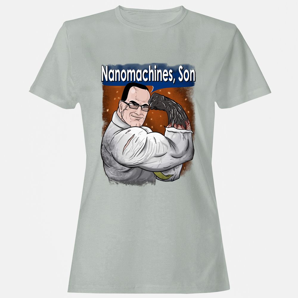 Women's T-Shirt - UJ534NRB - Ash - 2