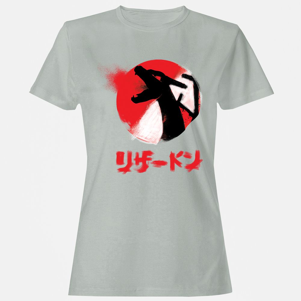 Women's T-Shirt - B5UZ6PCW - Ash - 2