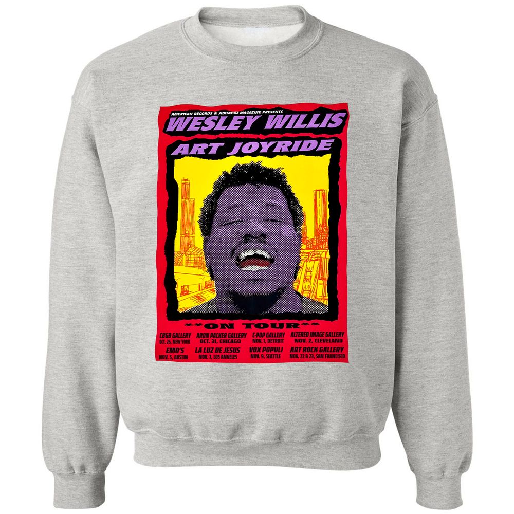 WESLEY WILLIS - ART JOYRIDE - Ash - 2