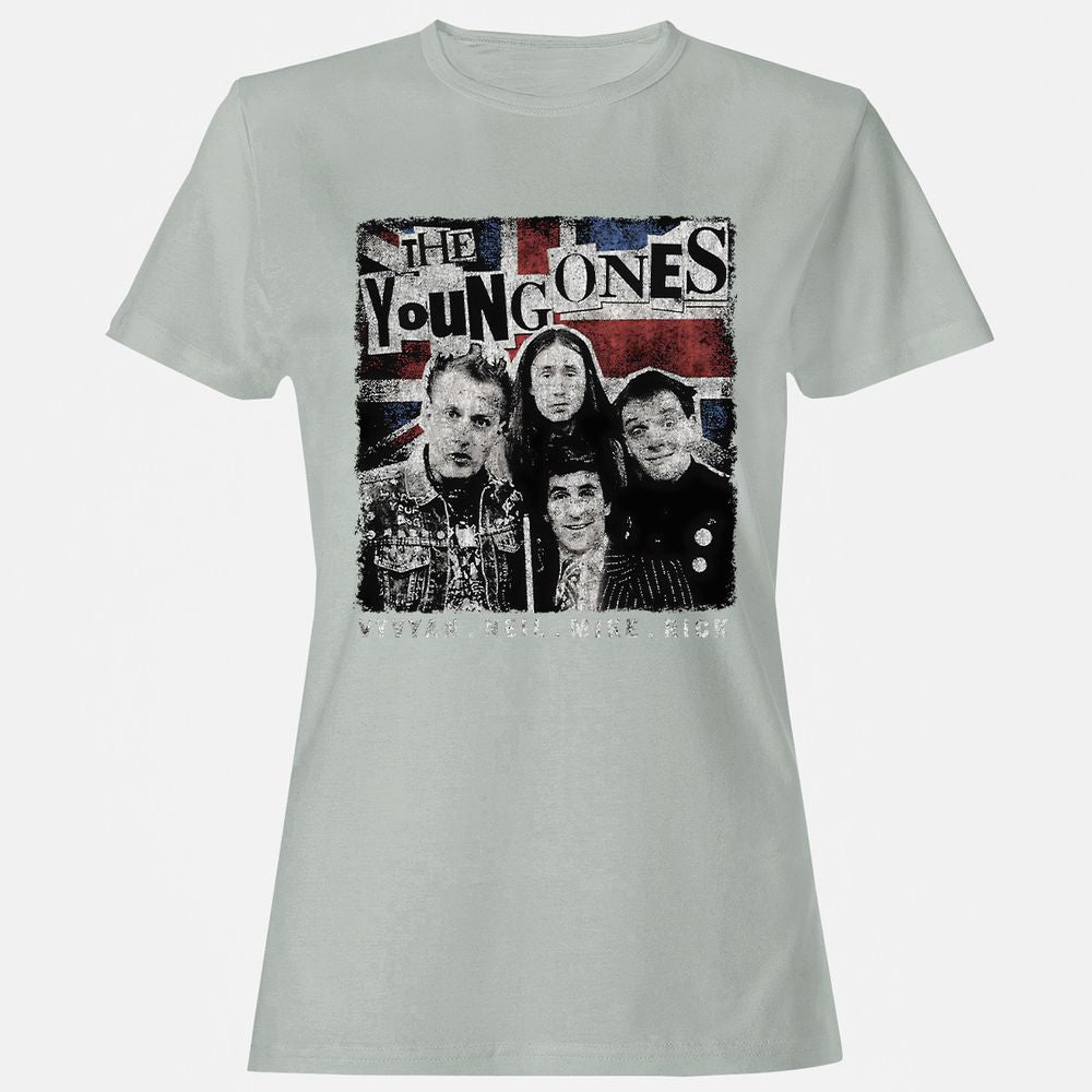 Women's T-Shirt - PN7DXL6Q - Ash - 2