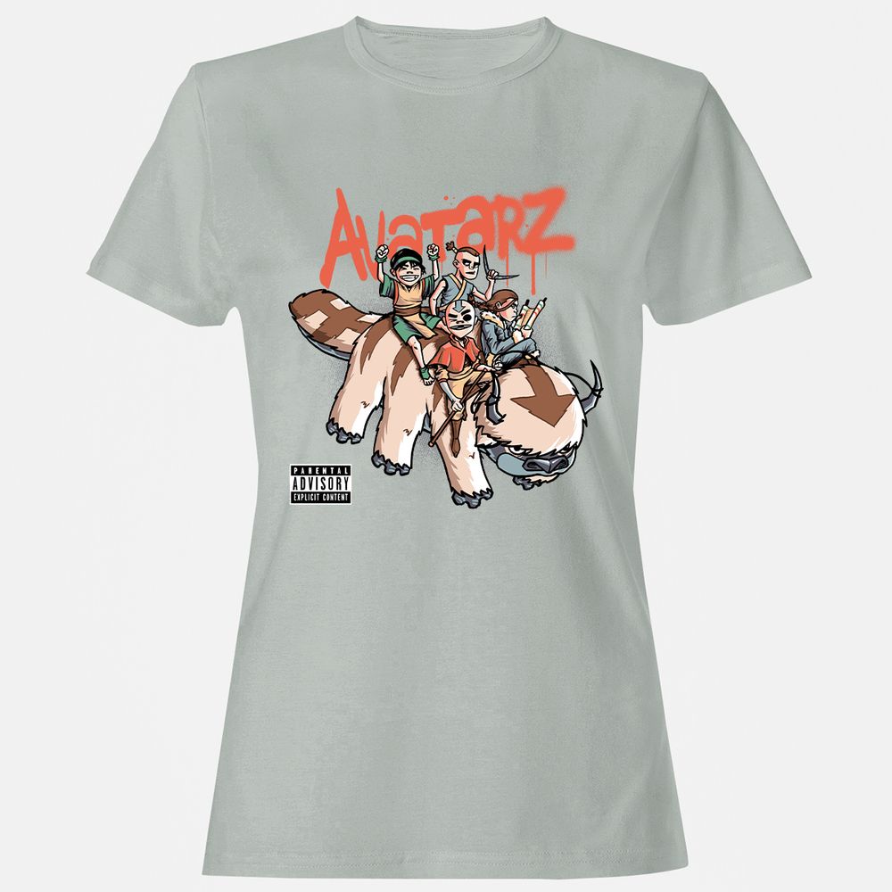 Women's T-Shirt - N5P1WXXK - Ash - 2